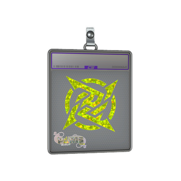 Sticker Slab | Ninjas in Pyjamas (Glitter) | Paris 2023