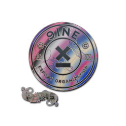 Sticker | 9INE (Holo) | Paris 2023
