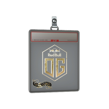 Sticker Slab | OG (Gold) | Paris 2023