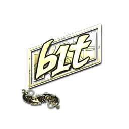 Sticker | b1t (Gold) | Paris 2023