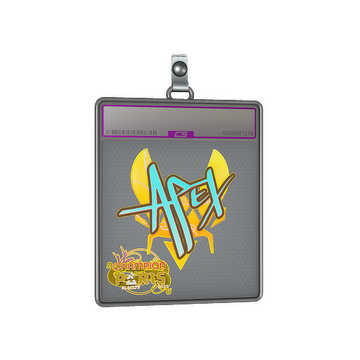 Sticker Slab | apEX (Holo, Champion) | Paris 2023