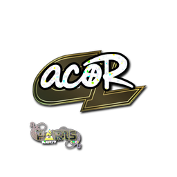 Sticker | acoR (Glitter) | Paris 2023