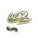 Sticker | acoR (Gold) | Paris 2023