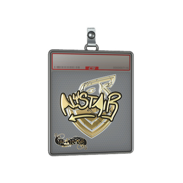 Sticker Slab | aliStair (Gold) | Paris 2023