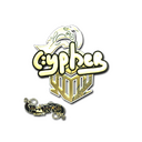 Sticker | Cypher (Gold) | Paris 2023