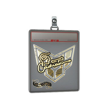 Sticker Slab | cadiaN (Gold) | Paris 2023