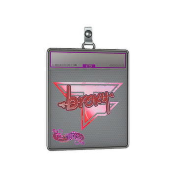 Sticker Slab | broky (Holo) | Paris 2023