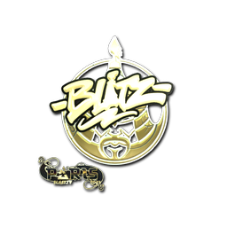Sticker | bLitz (Gold) | Paris 2023