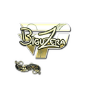 Sticker | biguzera (Gold) | Paris 2023