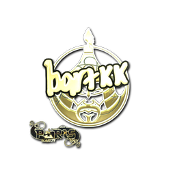 Sticker | Bart4k (Gold) | Paris 2023