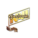 Sticker | electronic (Holo) | Paris 2023