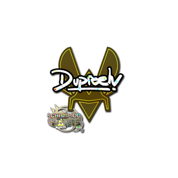 Sticker | dupreeh (Glitter, Champion) | Paris 2023