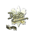 Sticker | DemQQ (Gold) | Paris 2023