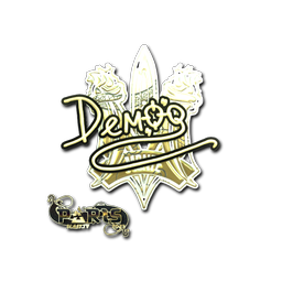 Sticker | DemQQ (Gold) | Paris 2023