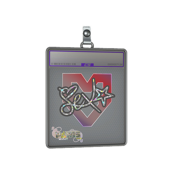 Sticker Slab | dexter (Glitter) | Paris 2023