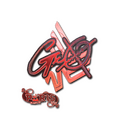 Sticker | gxx- (Holo) | Paris 2023