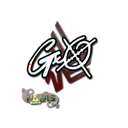 Sticker | gxx- (Glitter) | Paris 2023