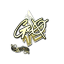 Sticker | gxx- (Gold) | Paris 2023