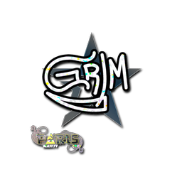 Sticker | Grim (Glitter) | Paris 2023