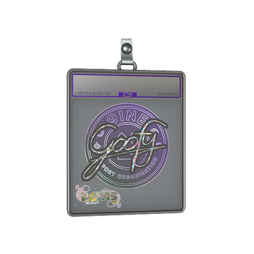 Sticker Slab | Goofy (Glitter) | Paris 2023