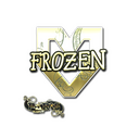 Sticker | frozen (Gold) | Paris 2023
