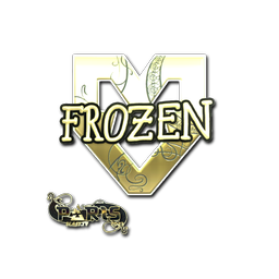 Sticker | frozen (Gold) | Paris 2023