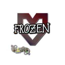 Sticker | frozen (Glitter) | Paris 2023