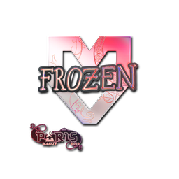 Sticker | frozen (Holo) | Paris 2023