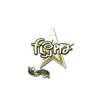Sticker | floppy (Gold) | Paris 2023