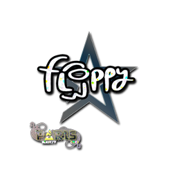 Sticker | floppy (Glitter) | Paris 2023