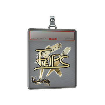 Sticker Slab | felps (Gold) | Paris 2023