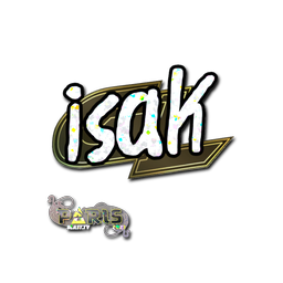 Sticker | isak (Glitter) | Paris 2023