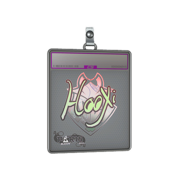 Sticker Slab | HooXi (Holo) | Paris 2023