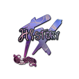 Sticker | History (Holo) | Paris 2023