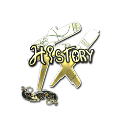 Sticker | History (Gold) | Paris 2023