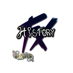 Sticker | History (Glitter) | Paris 2023