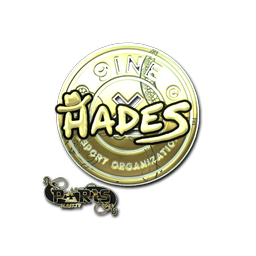 Sticker | hades (Gold) | Paris 2023