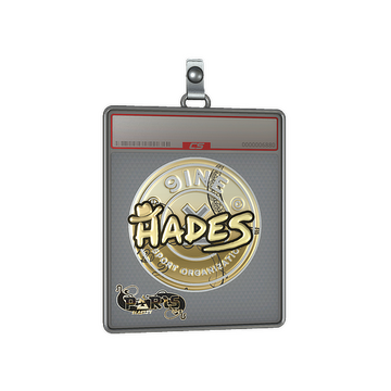 Sticker Slab | hades (Gold) | Paris 2023