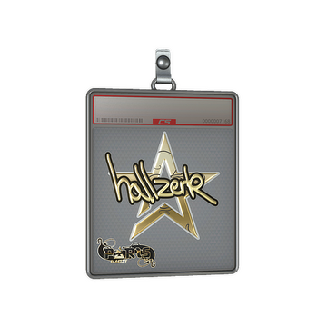 Sticker Slab | hallzerk (Gold) | Paris 2023