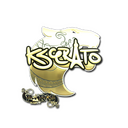 Sticker | KSCERATO (Gold) | Paris 2023