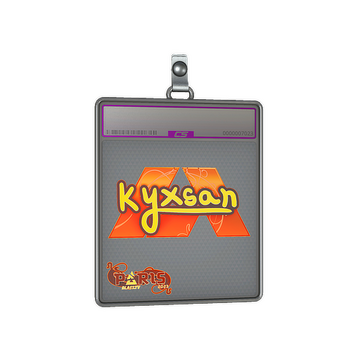 Sticker Slab | kyxsan (Holo) | Paris 2023