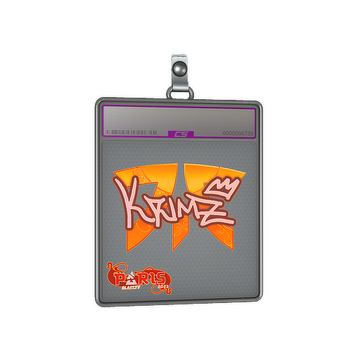 Sticker Slab | KRIMZ (Holo) | Paris 2023