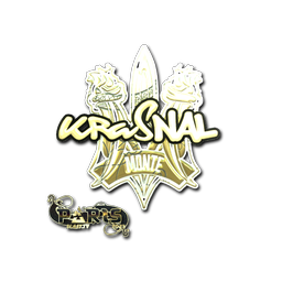 Sticker | kRaSnaL (Gold) | Paris 2023
