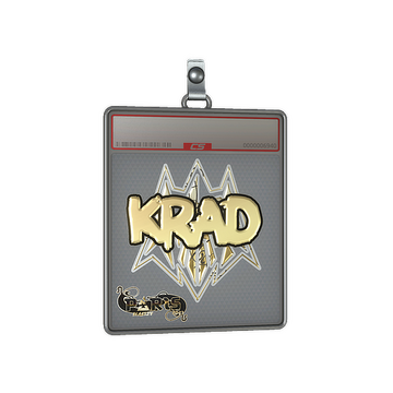 Sticker Slab | Krad (Gold) | Paris 2023