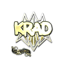 Sticker | Krad (Gold) | Paris 2023