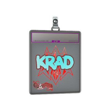 Sticker Slab | Krad (Holo) | Paris 2023