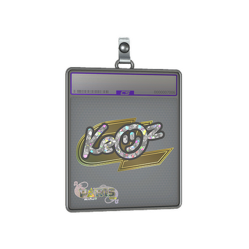 Sticker Slab | Keoz (Glitter) | Paris 2023