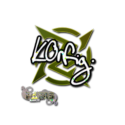 Sticker | k0nfig (Glitter) | Paris 2023