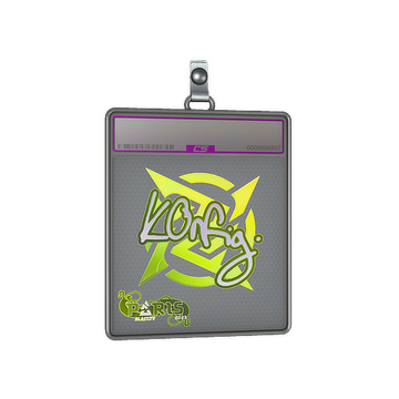 Sticker Slab | k0nfig (Holo) | Paris 2023