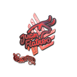 Sticker | juanflatroo (Holo) | Paris 2023